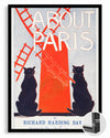 Paris Cats Poster Tablosu