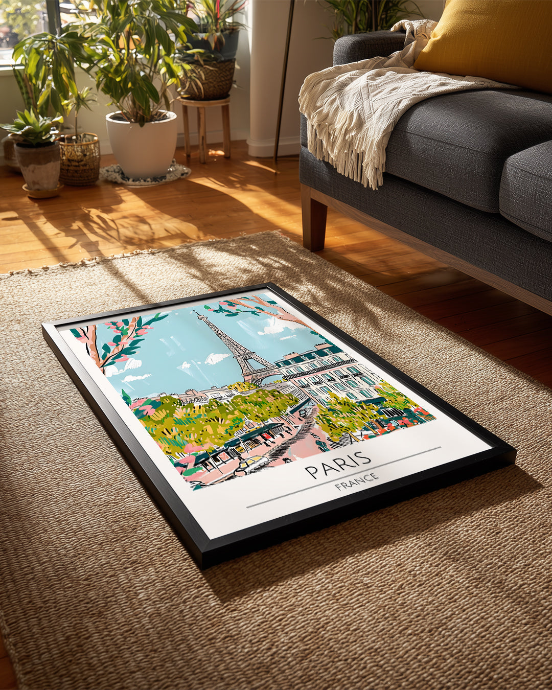 Paris Fransa Poster Tablosu