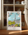 Paris Fransa Poster Tablosu