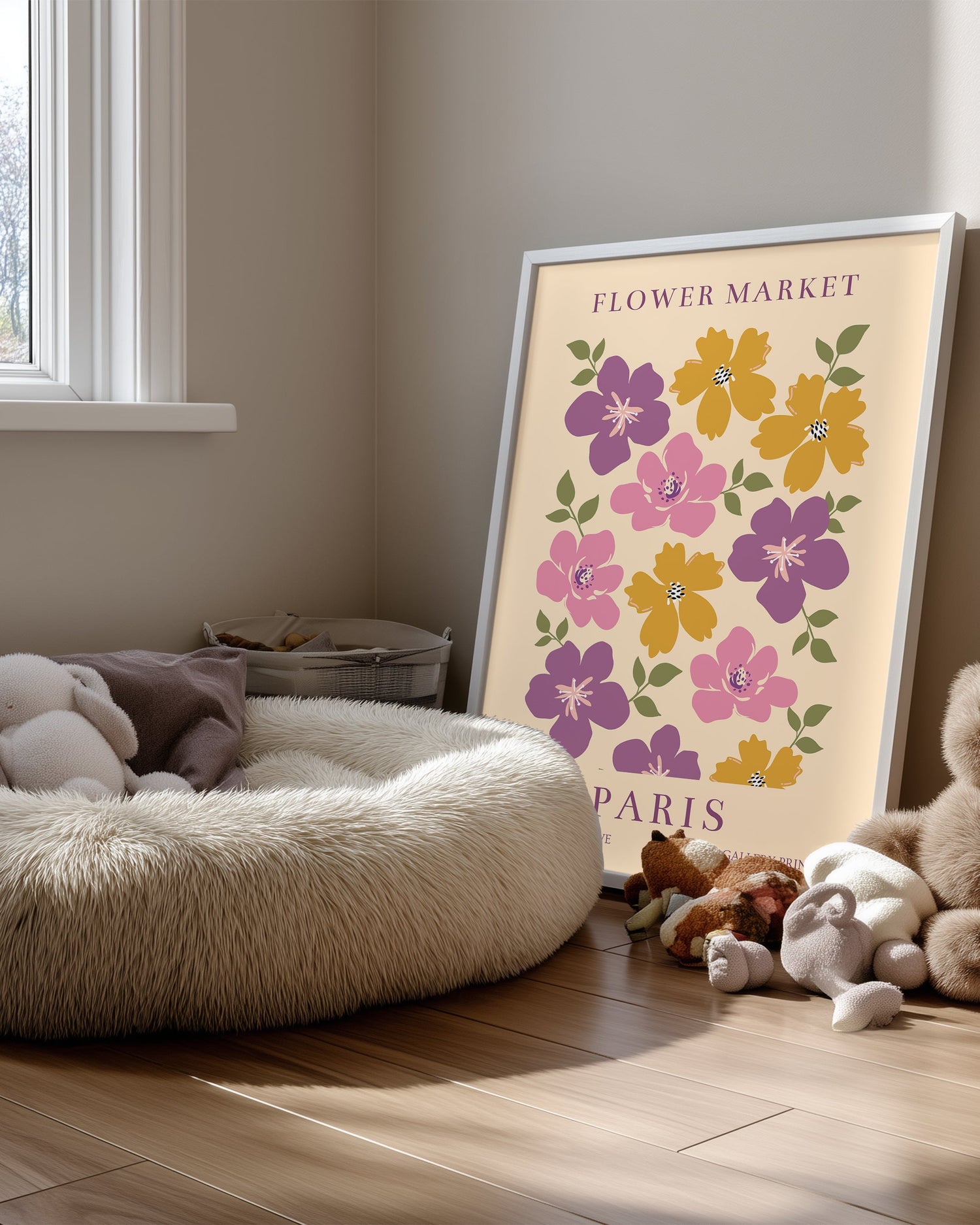 Paris Garden Poster Tablosu