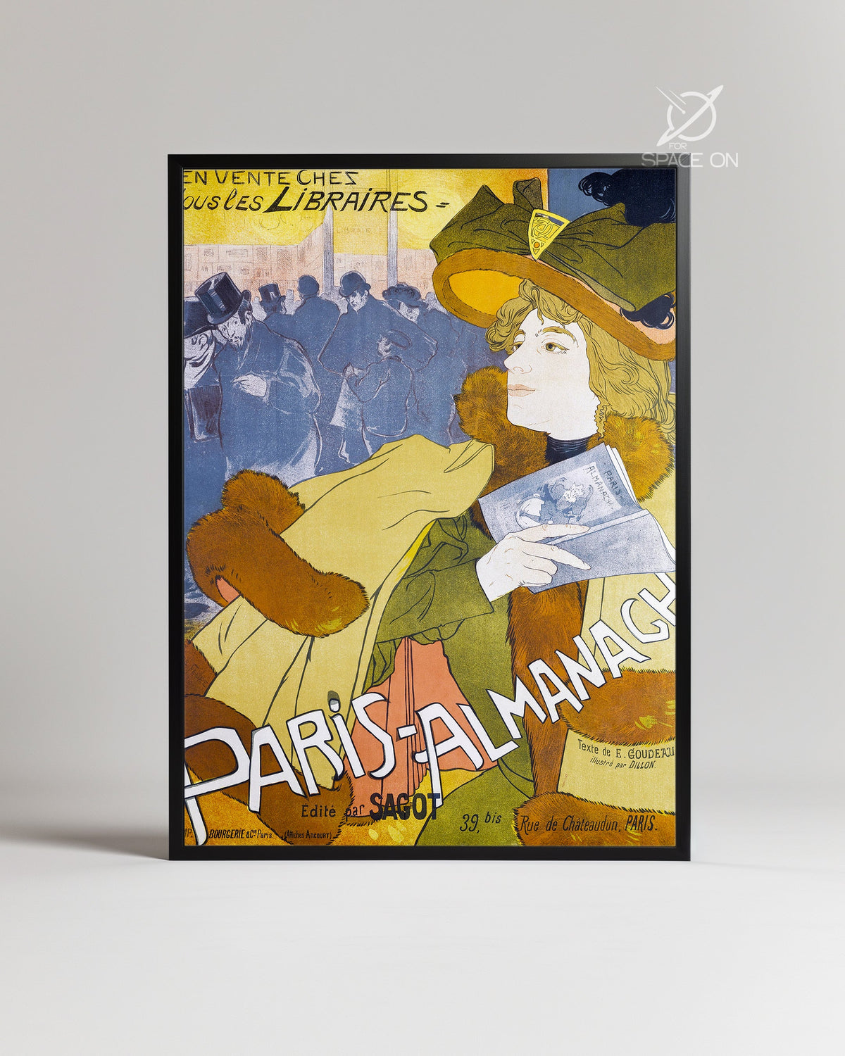 Paris Sagot Poster Tablosu