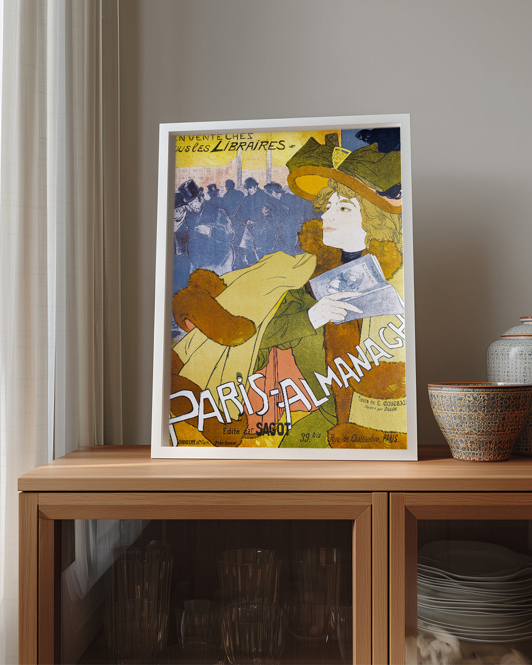 Paris Sagot Poster Tablosu