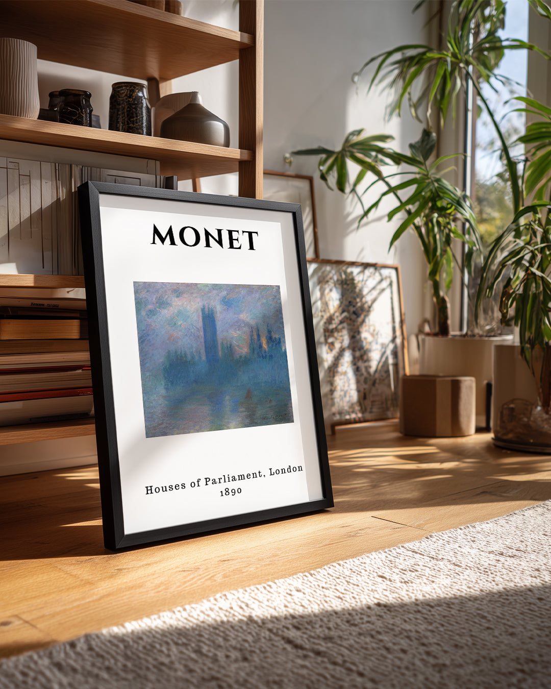 Parlamento Binası - Claude Monet - 1890 Poster Tablosu
