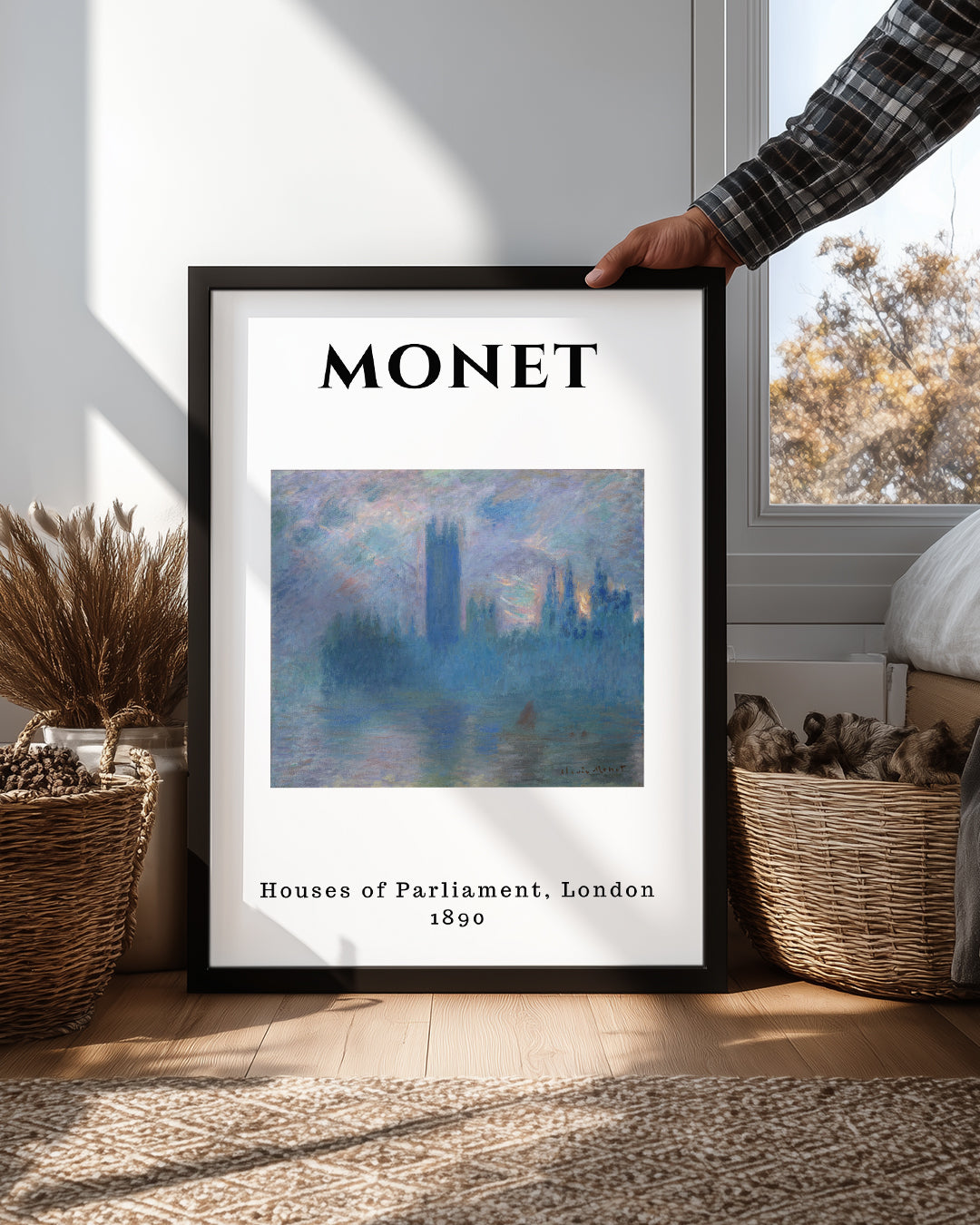 Parlamento Binası - Claude Monet - 1890 Poster Tablosu