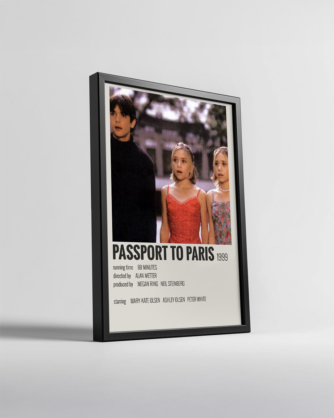 Passport To Paris Poster Tablosu