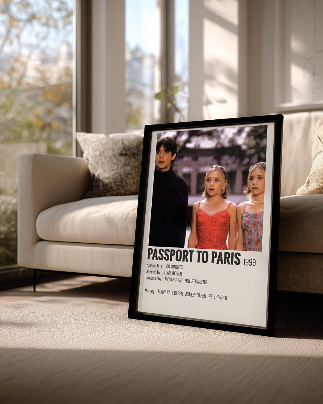 Passport To Paris Poster Tablosu