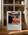 Passport To Paris Poster Tablosu