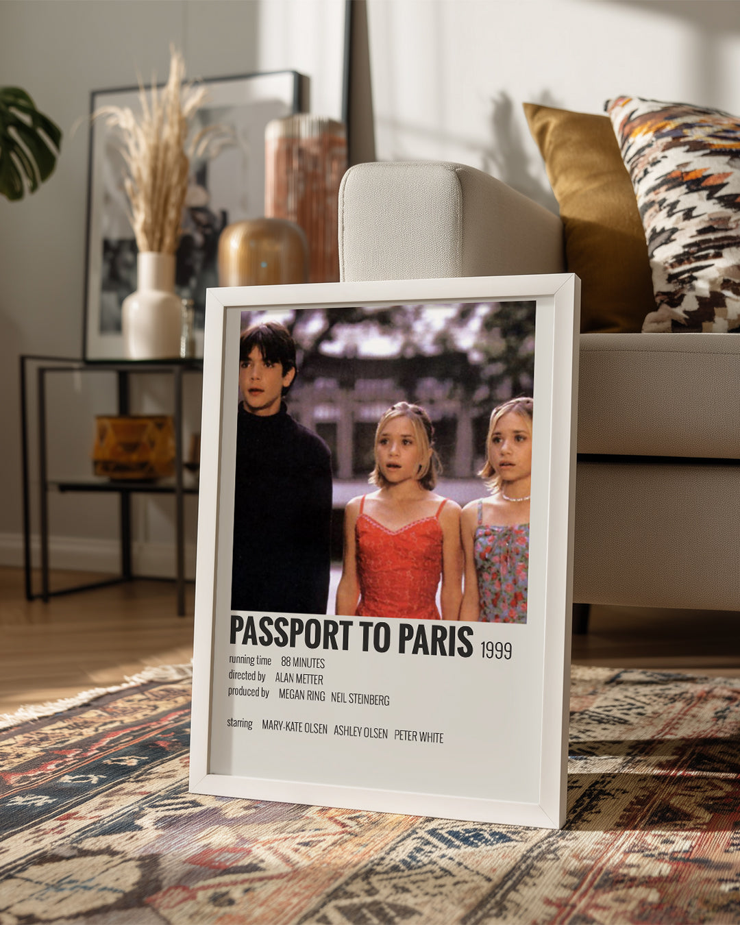 Passport To Paris Poster Tablosu
