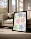Pastel Bloom Poster Tablosu
