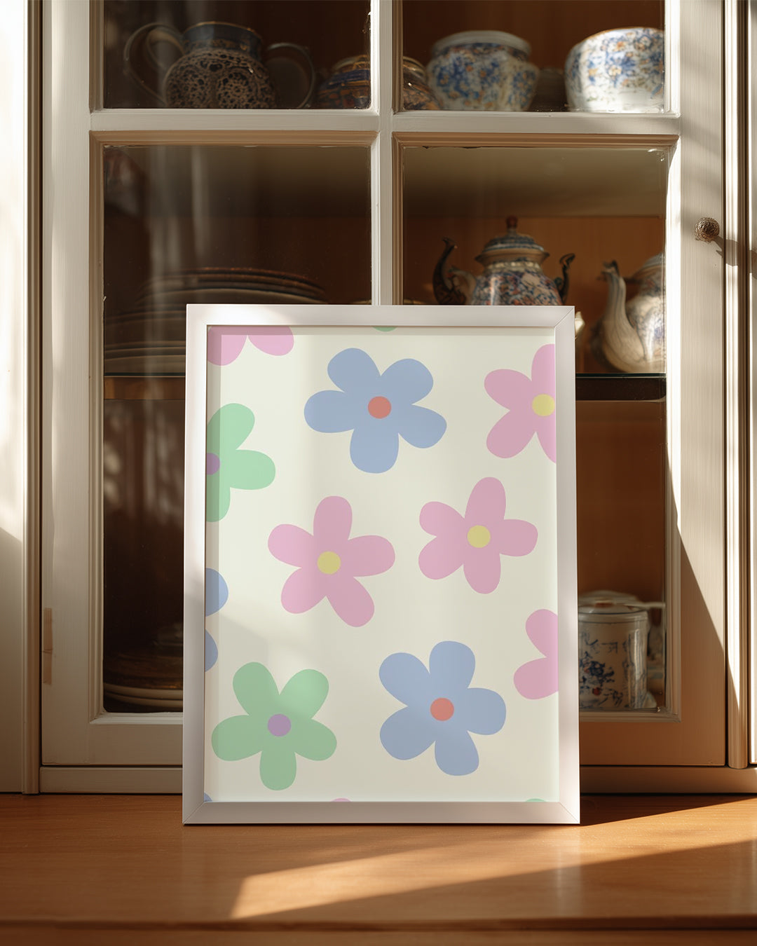 Pastel Bloom Poster Tablosu