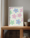 Pastel Bloom Poster Tablosu
