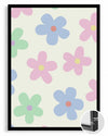 Pastel Bloom Poster Tablosu