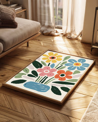 Pastel Pot Poster Tablosu