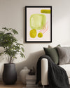 Pastel Soyut - Yumuşak Tonlar Poster Tablosu