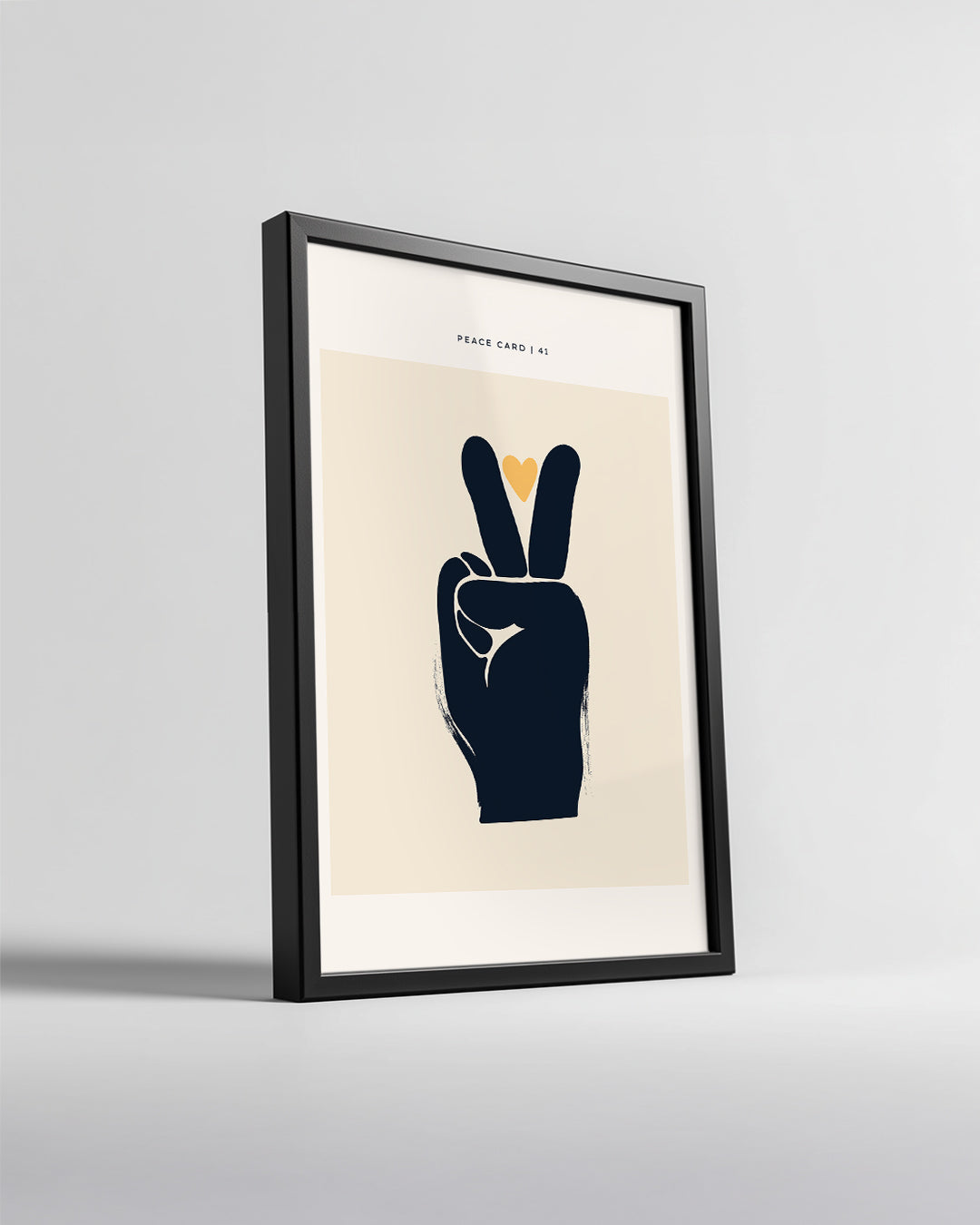 Peace Hand Poster Tablosu