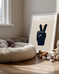 Peace Hand Poster Tablosu