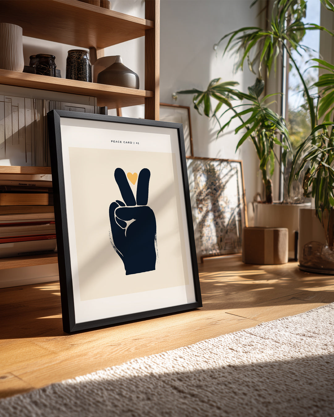 Peace Hand Poster Tablosu