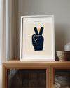 Peace Hand Poster Tablosu