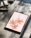 Peach Fleur Poster Tablosu