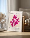 Pembe Yapraklar - Henri Matisse - 1955 Poster Tablosu