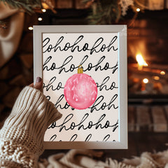 Penguin Family Christmas Poster Tablosu