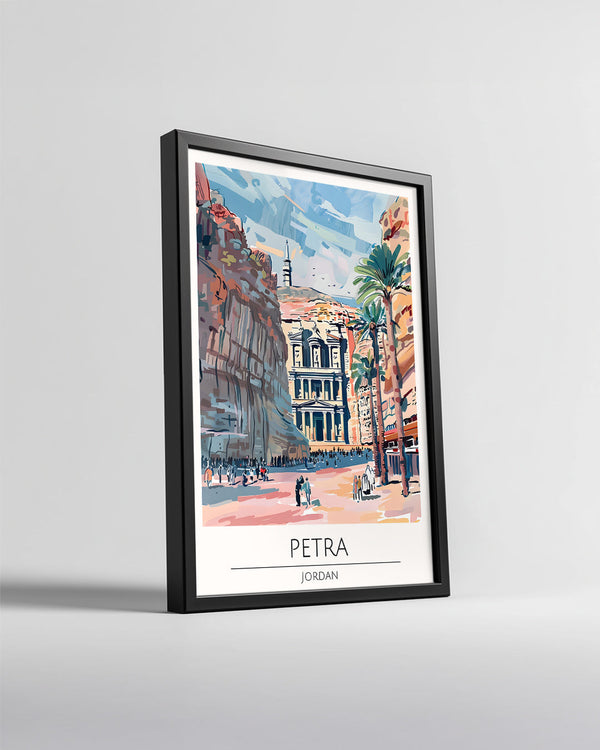 Petra Ürdün Poster Tablosu