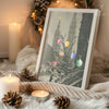 Pheasant Snow Walk Poster Tablosu