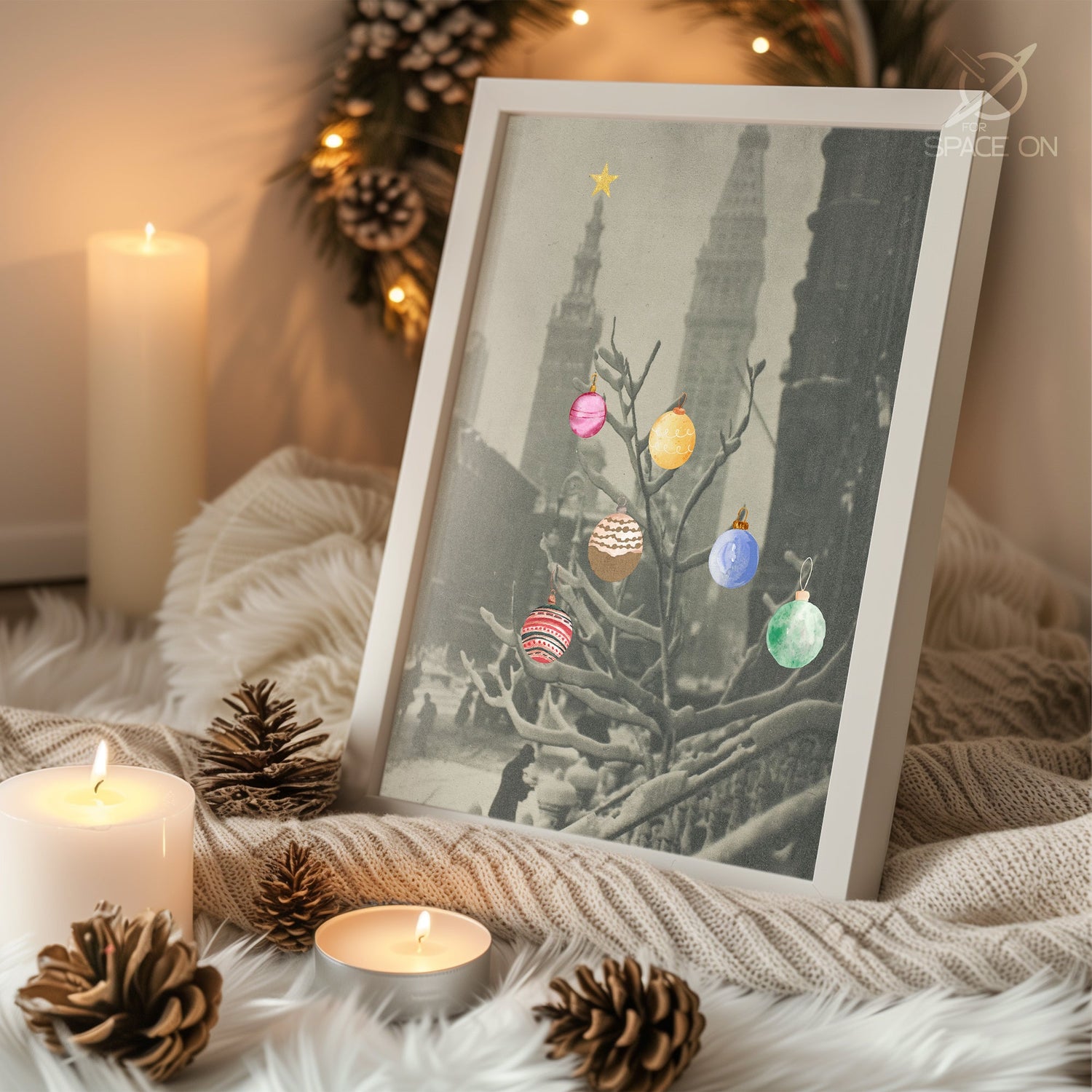 Pheasant Snow Walk Poster Tablosu