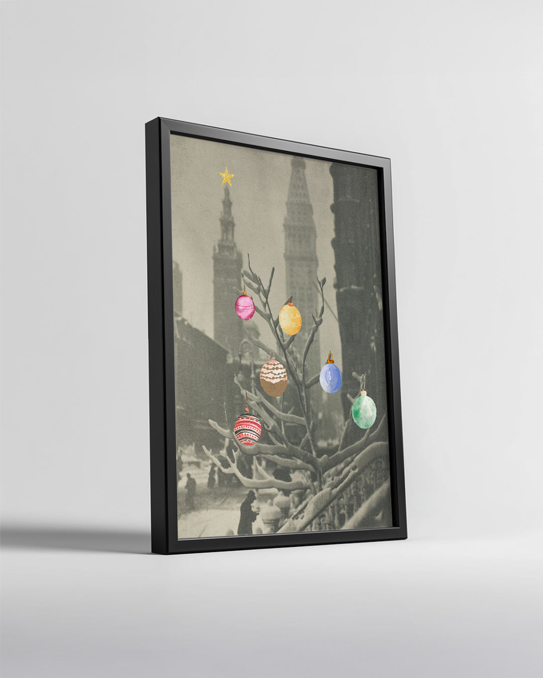 Pheasant Snow Walk Poster Tablosu