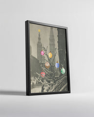 Pheasant Snow Walk Poster Tablosu