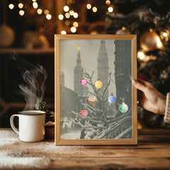 Pheasant Snow Walk Poster Tablosu