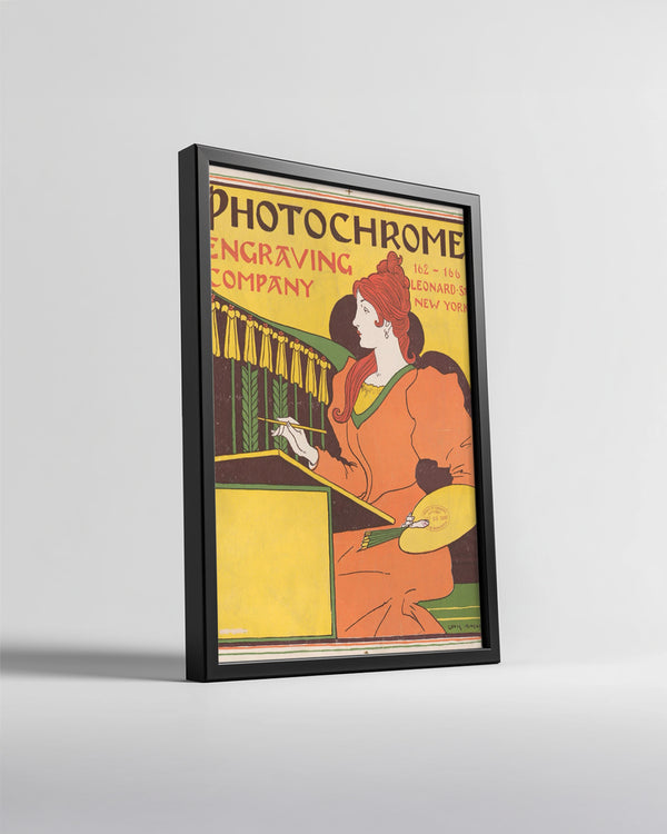 Photochrome Nekkaşı - Renkli Reklam İllüstrasyonu Poster Tablosu