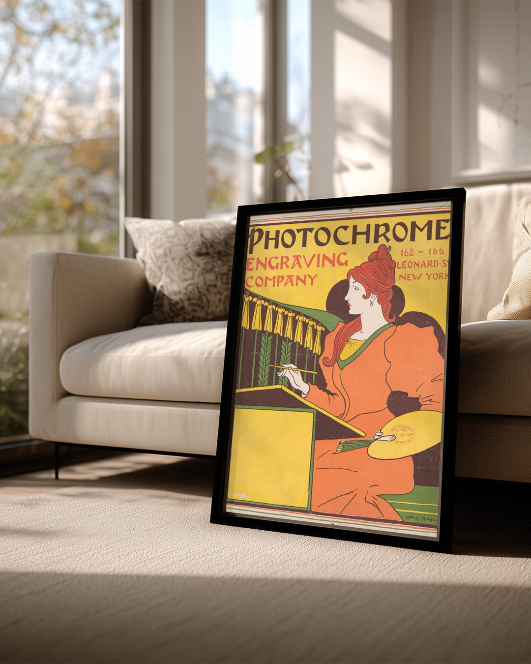 Photochrome Nekkaşı - Renkli Reklam İllüstrasyonu Poster Tablosu