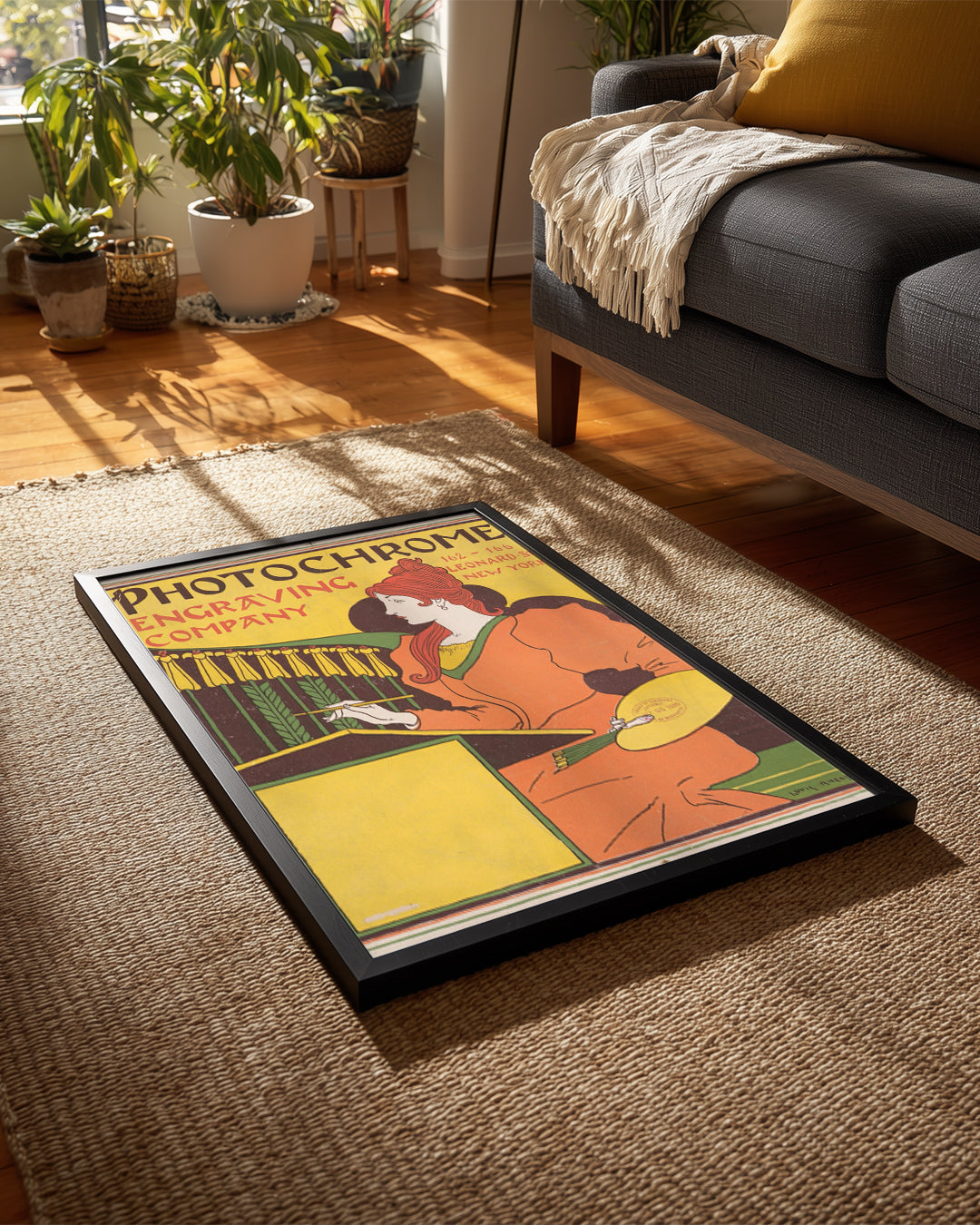 Photochrome Nekkaşı - Renkli Reklam İllüstrasyonu Poster Tablosu