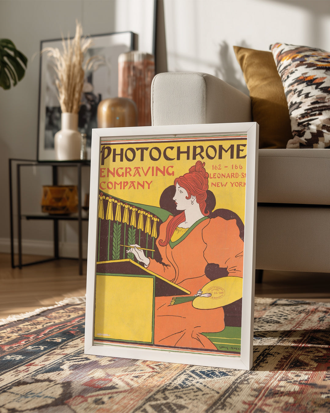 Photochrome Nekkaşı - Renkli Reklam İllüstrasyonu Poster Tablosu