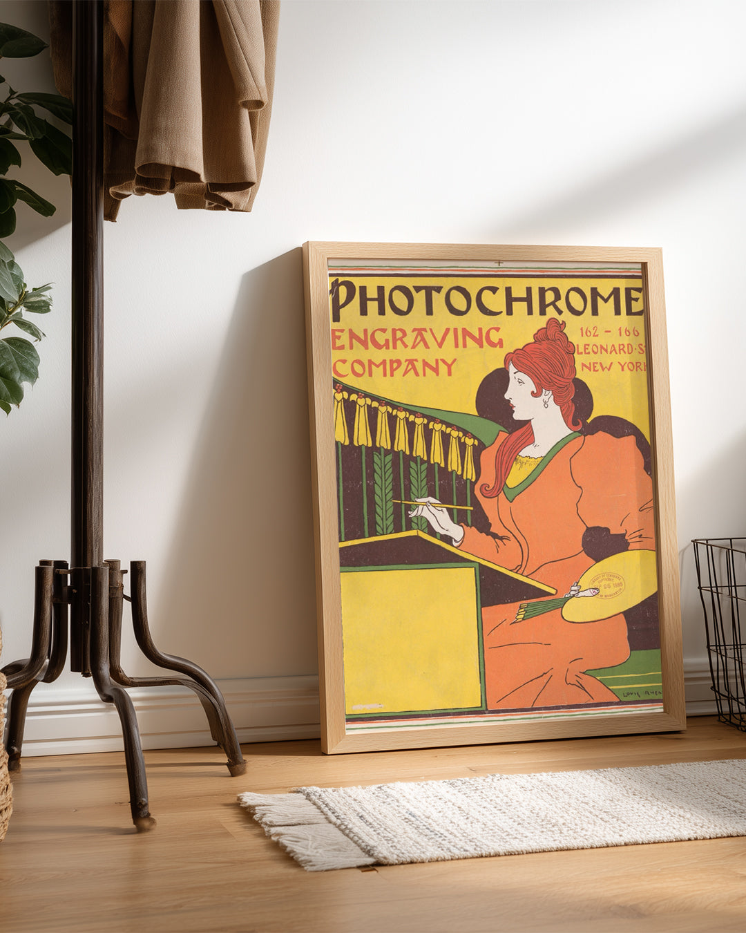 Photochrome Nekkaşı - Renkli Reklam İllüstrasyonu Poster Tablosu