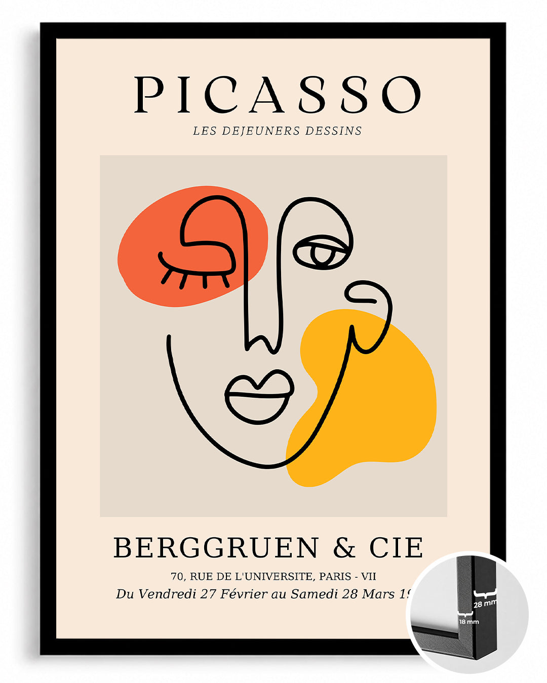 Picasso - 1953 Poster Tablosu