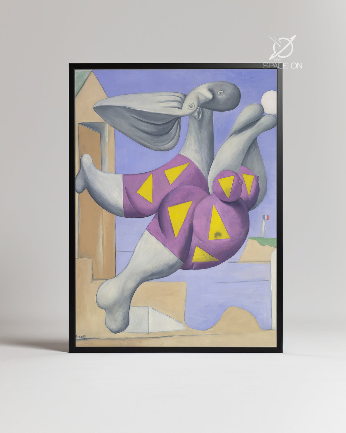 Picasso Bather Poster Tablosu