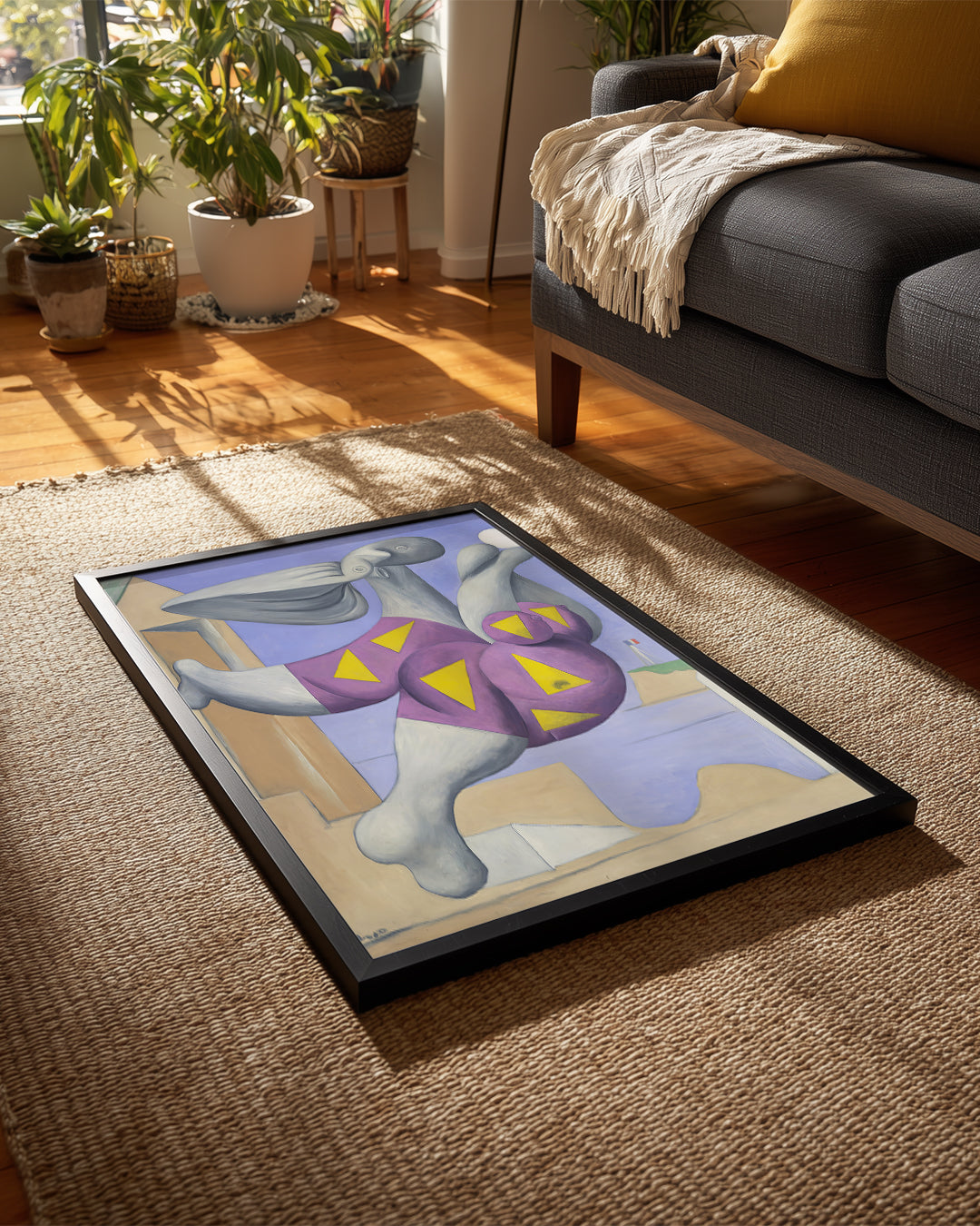 Picasso Bather Poster Tablosu