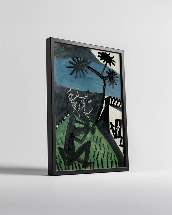 Picasso Flute Poster Tablosu