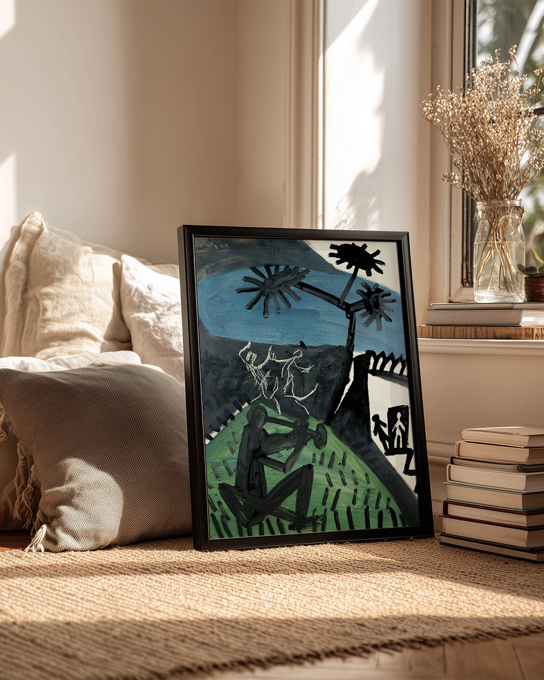 Picasso Flute Poster Tablosu