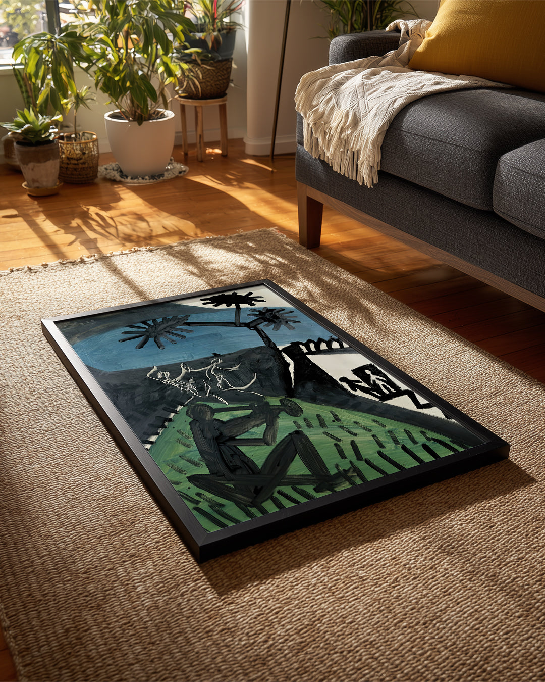 Picasso Flute Poster Tablosu