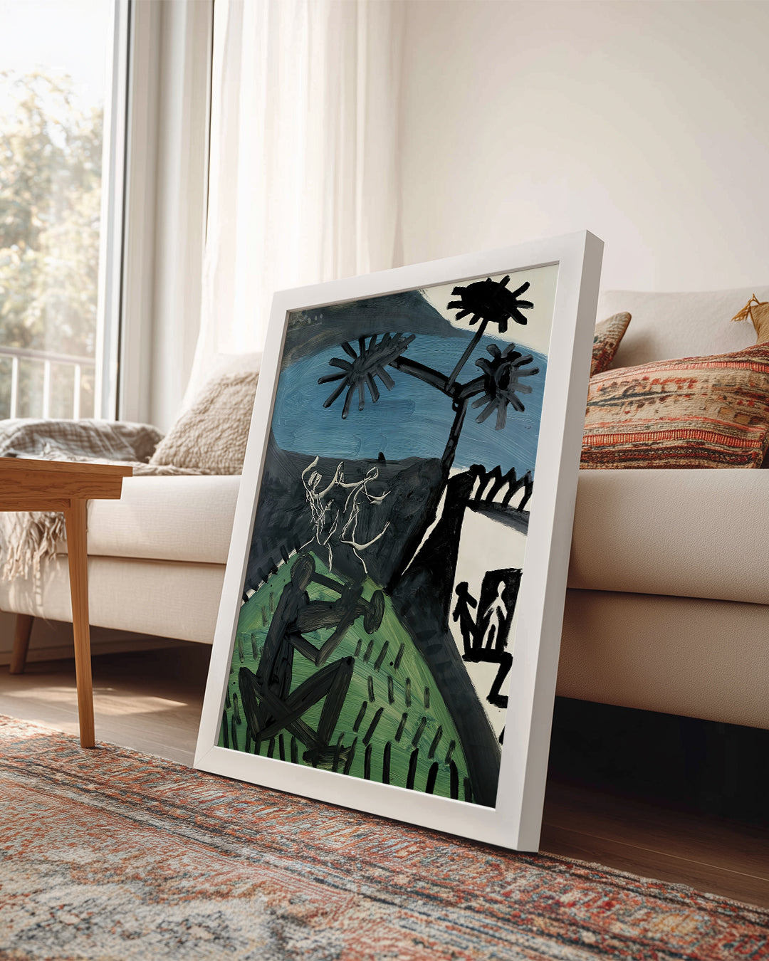 Picasso Flute Poster Tablosu
