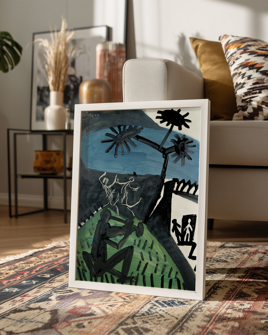 Picasso Flute Poster Tablosu
