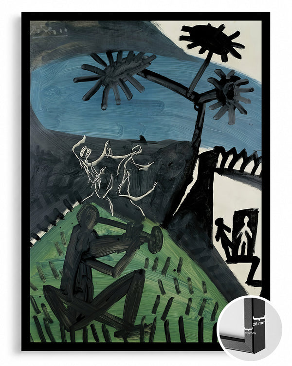 Picasso Flute Poster Tablosu
