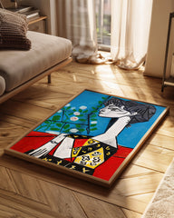 Picasso Rose Poster Tablosu