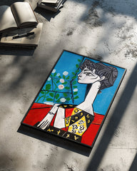 Picasso Rose Poster Tablosu