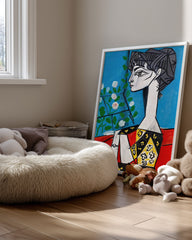 Picasso Rose Poster Tablosu