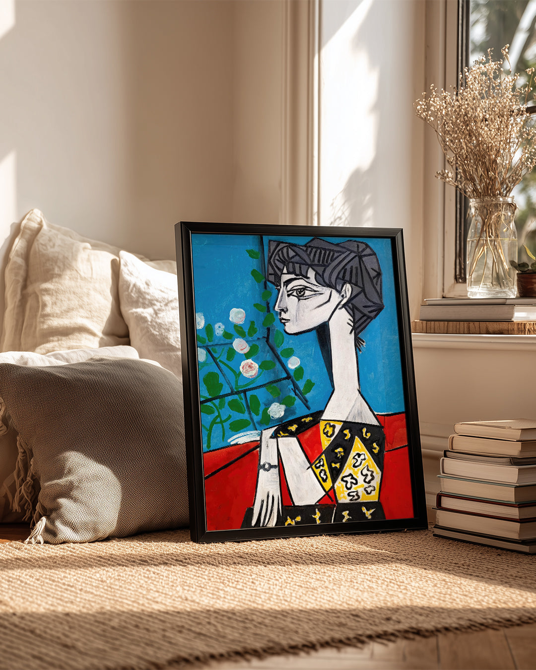 Picasso Rose Poster Tablosu