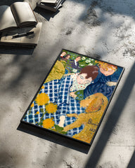 Picnic Dog Poster Tablosu